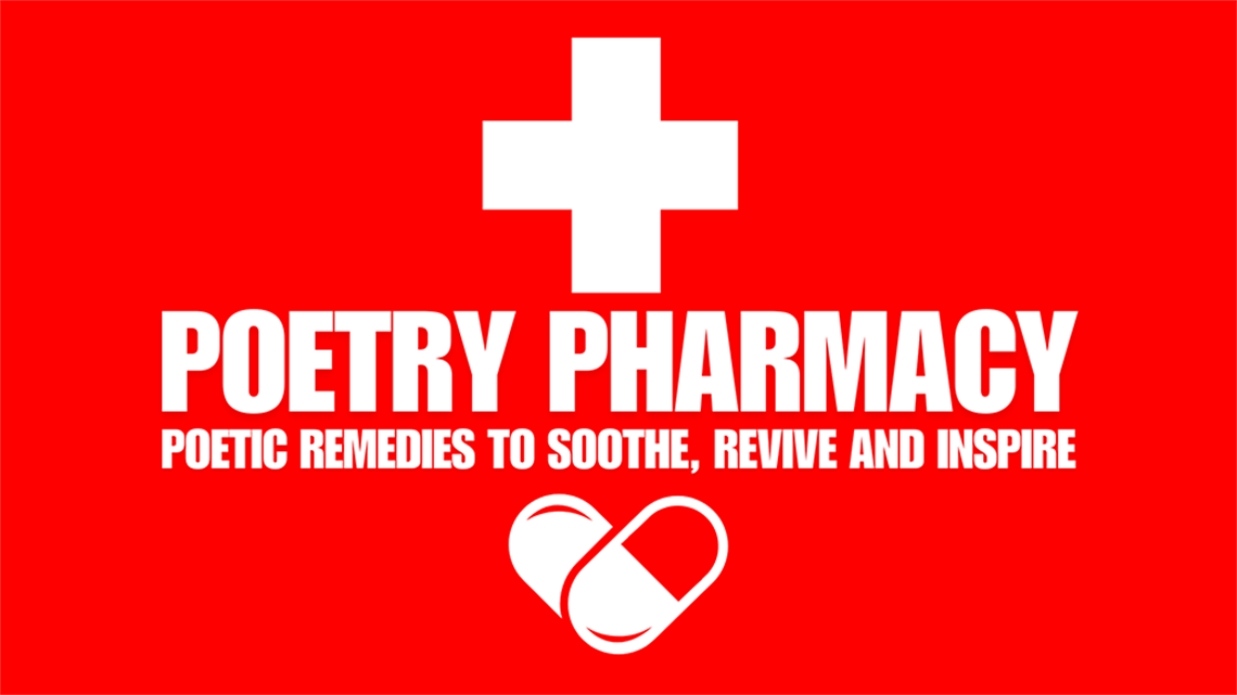 Poetry pharmacy graphic