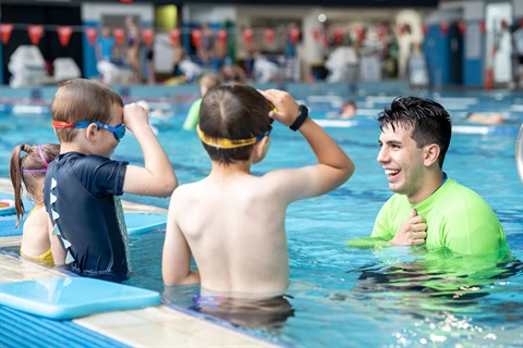 KLC Swim lesson image